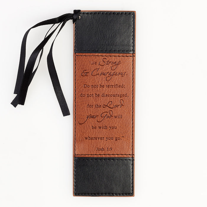 Bookmark "Be Strong and Courageous" Luxleather Limited Quantities Available
