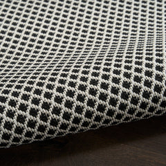 The Rug Corner Nourison Home Nourison Home - Courtyard Black/White Area Rug COU01