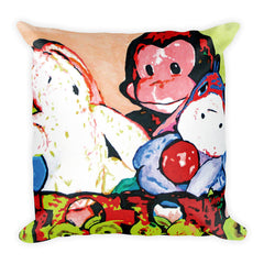 Square Pillow - Jack's Friends