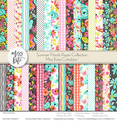 Summer Florals - Paper Pack