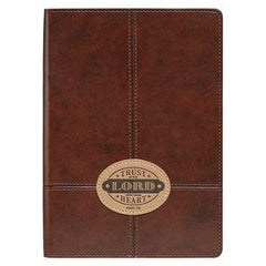 Trust in the Lord Journal - Brown - Limited Quantities Available