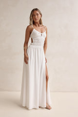 Sunbeam Days Maxi Dress White