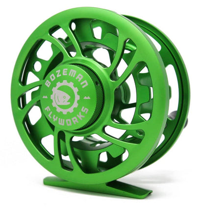 5/6wt - The Patriot Reel Flat Green w/ Line