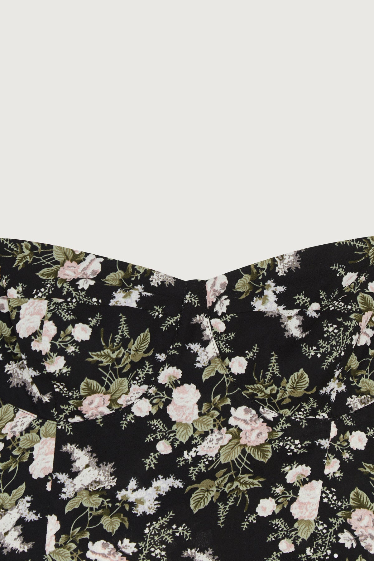 FLORAL PUFF SLEEVE TOP