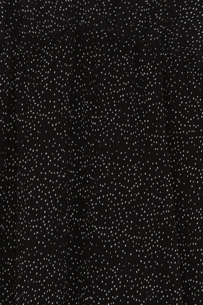 POLKA DOT MIDI DRESS