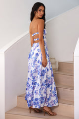 Among The Branches Maxi Dress Blue