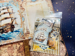 CT Scrapbooks Layout Kit Nautical Sail Away