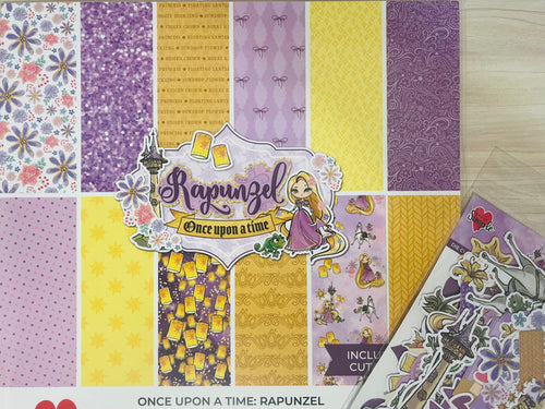 KISS Collection Paper Pack and Ephemera Die Cuts Princess Rapunzel