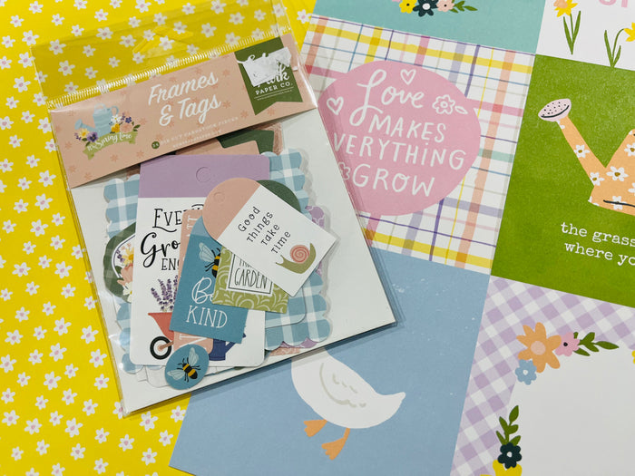 CT Scrapbooks Layout Kit Springtime