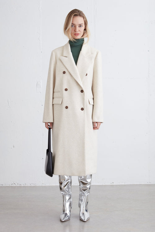 DOUBLE BREASTED COAT