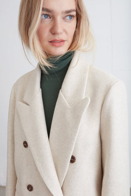 DOUBLE BREASTED COAT