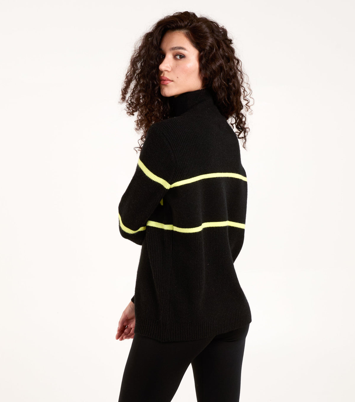 Zip Neck Logo Jumper