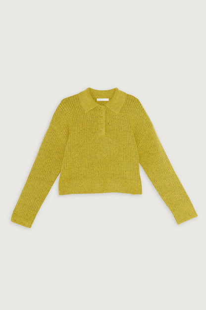 COLLARED POLO SWEATER
