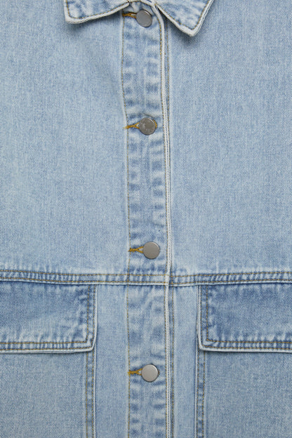 OVERSIZED DENIM VEST