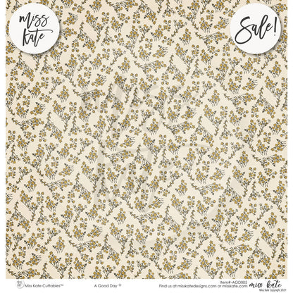 A Good Day-Pink- Paper & Sticker Kit 12X12 (Ds)