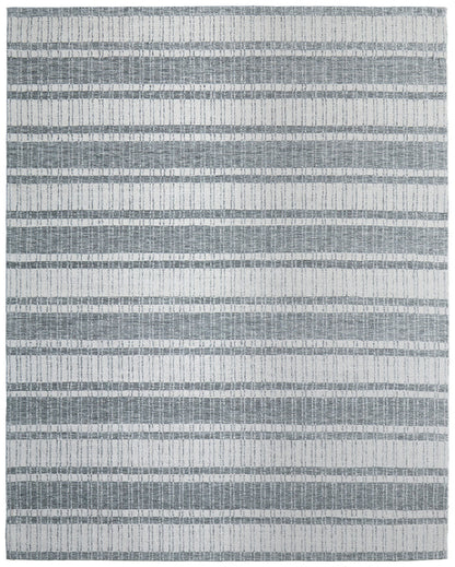 The Rug Corner Feizy Aberdeen Modern Stripes - Gray/White  Aberdeen Modern Stripes - Gray/White