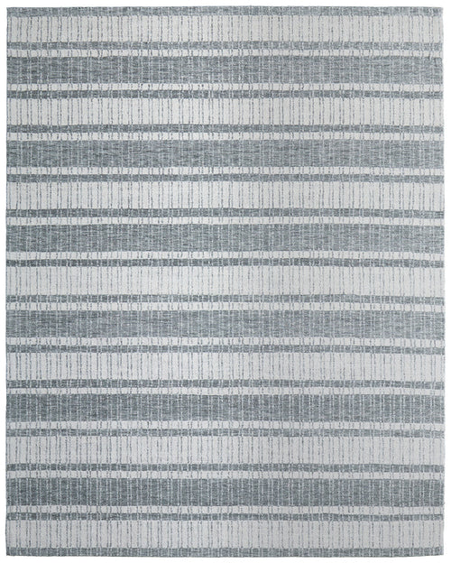 The Rug Corner Feizy Aberdeen Modern Stripes - Gray/White  Aberdeen Modern Stripes - Gray/White
