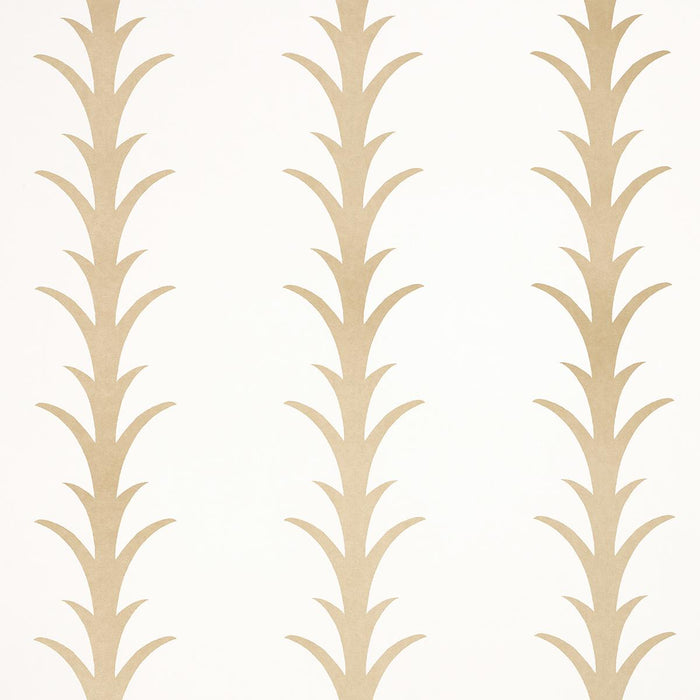 Acanthus Stripe Wallpaper by Schumacher