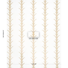 Acanthus Stripe Wallpaper by Schumacher