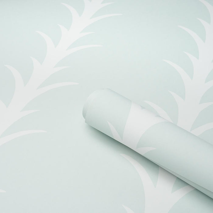 Acanthus Stripe Wallpaper by Schumacher