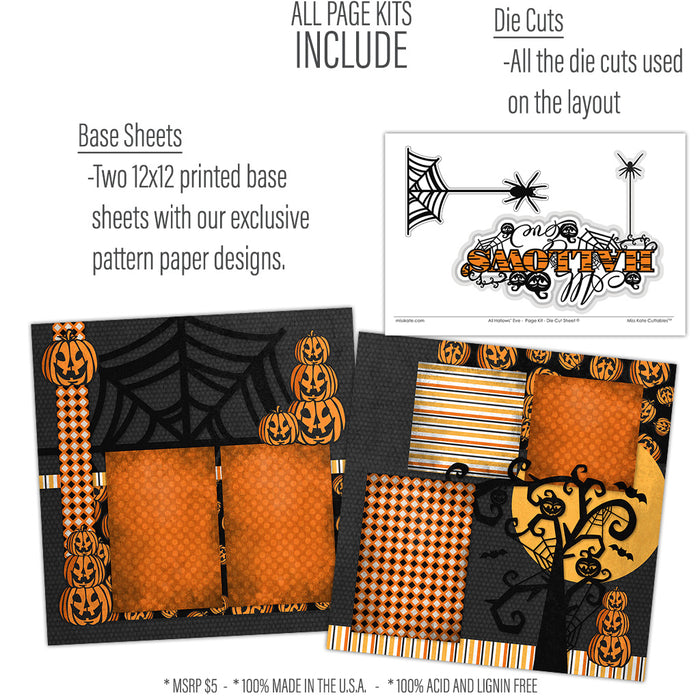 All Hallows' Eve - Page Kit