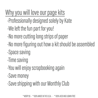 All Hallows' Eve - Page Kit