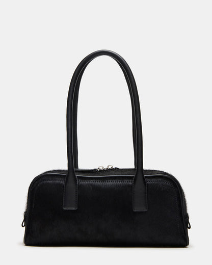 ANISE Bag Black Multi Elongated Shoulder Strap Handbag | Steve Madden