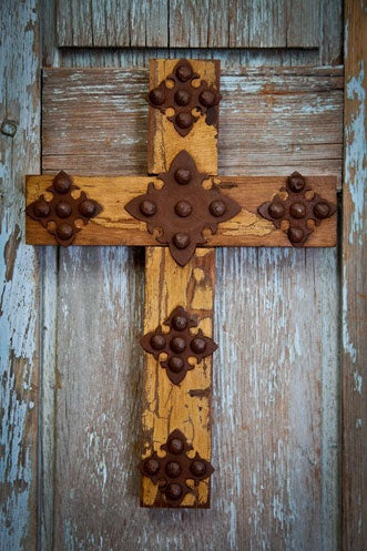 Arroyo Wooden Concho Cross