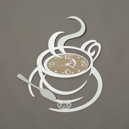 Arti e Mestieri Al Bar Wall Clock - Made in Italy - Time for a Clock
