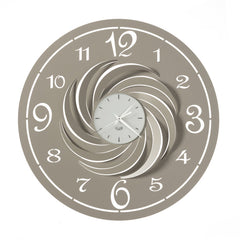 Arti e Mestieri Ariel Small Modern Wall Clock - Made in Italy - Time for a Clock