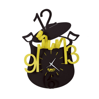 Arti e Mestieri Chef Wall Clock - Made in Italy
