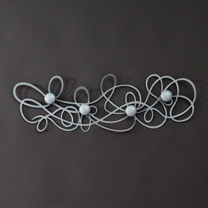 Arti e Mestieri Doodle Wall Coat Hanger - Made in Italy - Time for a Clock