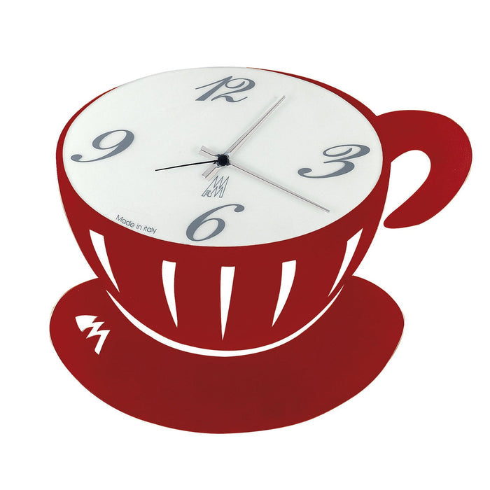 Arti e Mestieri Pausa Wall Clock - Made in Italy