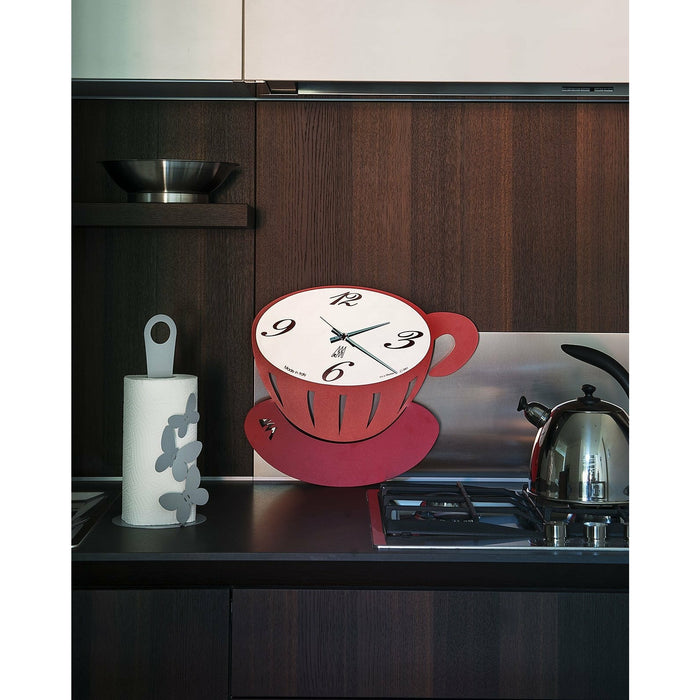 Arti e Mestieri Pausa Wall Clock - Made in Italy