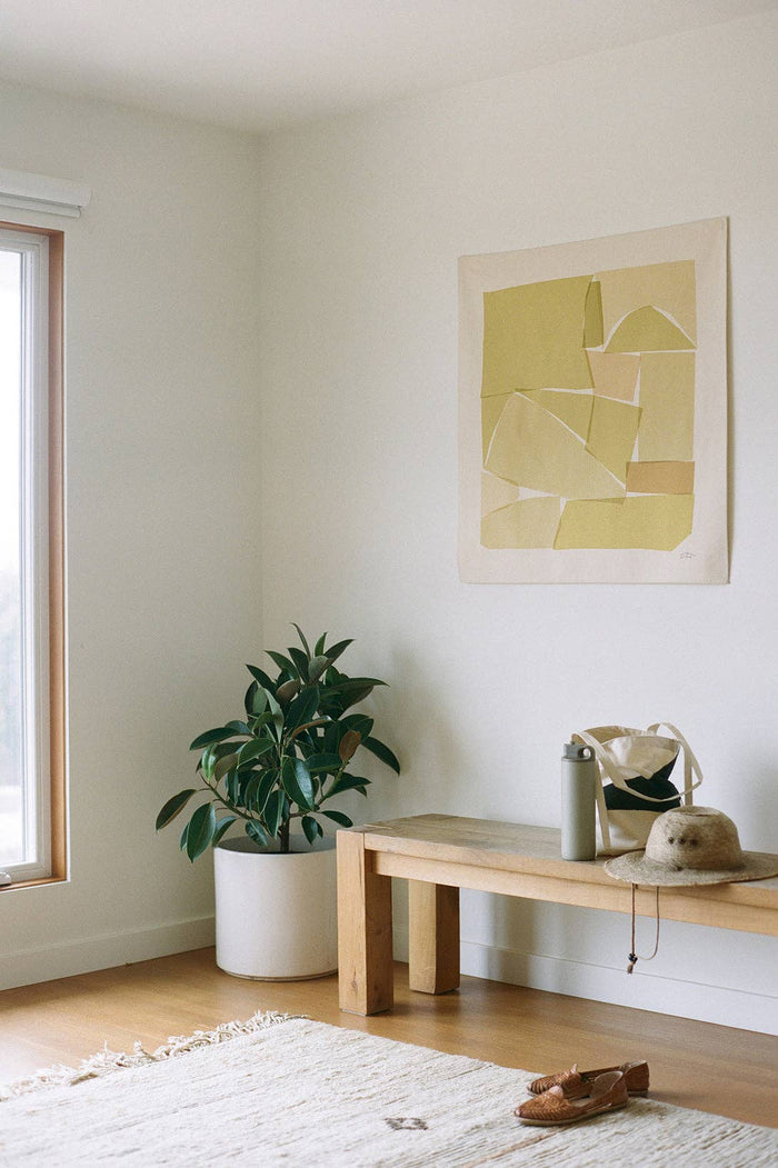 ASHLAR | 36 x 36 | Art Print on Canvas - Upton