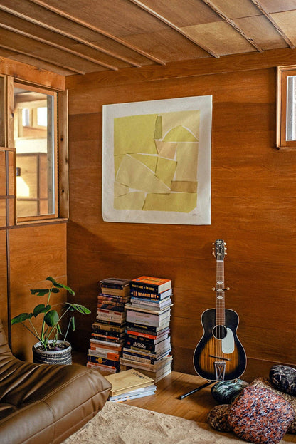 ASHLAR | 36 x 36 | Art Print on Canvas - Upton