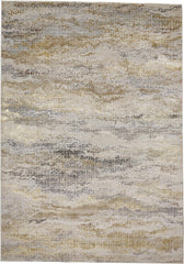 The Rug Corner Feizy Aura Modern Abstract - Gold/Gray/Ivory