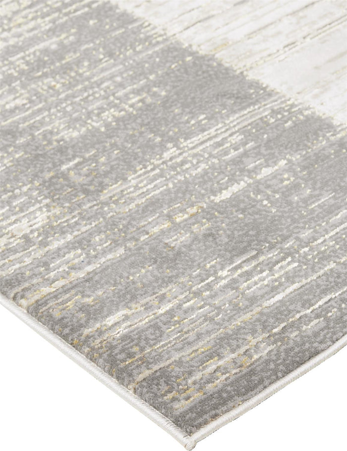 The Rug Corner Feizy Aura Modern Abstract - Gray/Ivory