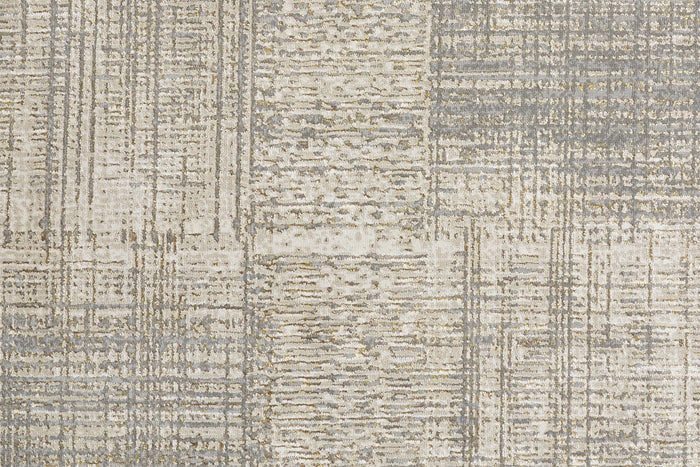 The Rug Corner Feizy Aura Modern Abstract - Gray/Ivory