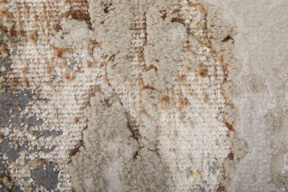The Rug Corner Feizy Aura Modern Abstract - Ivory/Gold/Brown