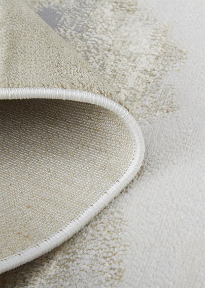 The Rug Corner Feizy Aura Modern Abstract - Ivory/Tan/Gray