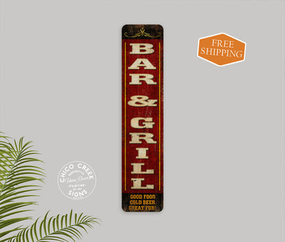 Bar and Grill Tavern Sign