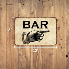 Bar to the Right Sign