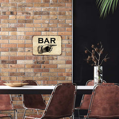 Bar to the Right Sign
