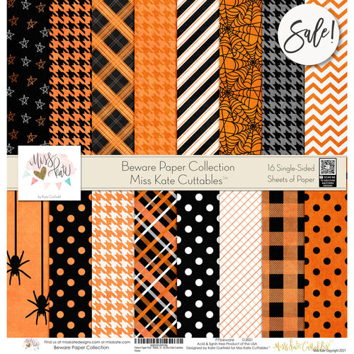 Beware - Paper Pack Single Sided 12X12 (Ss)