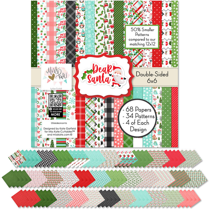 Bargain Bin - Dear Santa - 6x6 Paper Pack