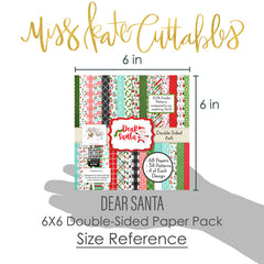 Bargain Bin - Dear Santa - 6x6 Paper Pack
