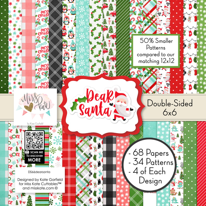Bargain Bin - Dear Santa - 6x6 Paper Pack