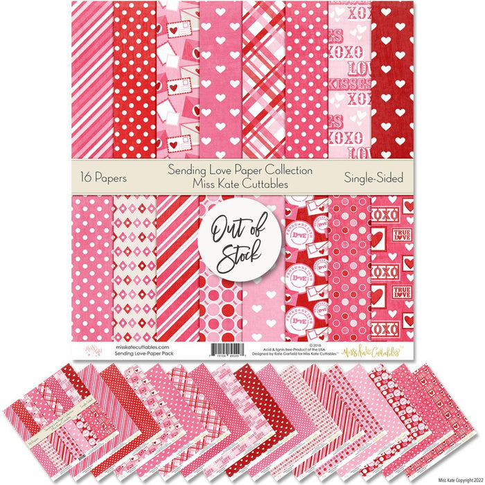 Bargain Bin - Sending Love Paper Pack 12X12 (Ss)