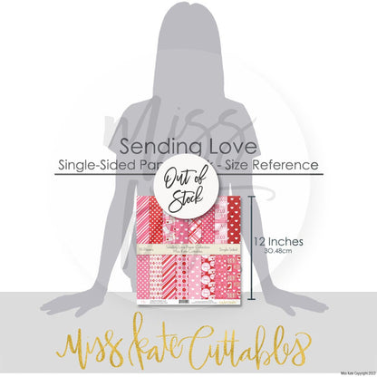 Bargain Bin - Sending Love Paper Pack 12X12 (Ss)